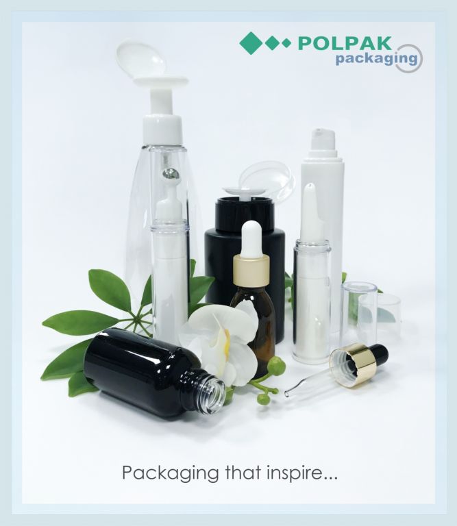 droppers, pippetes, nail pump, airless packaging